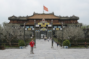 Thai Hoa Pala was constructed in 1805, where the Emporer presided over ceremonies alongside his Mandarins - which are not a type of fruit.
