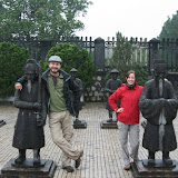 It is only now I chastise myself for knocking at least one more grain of rock from these sculptures.