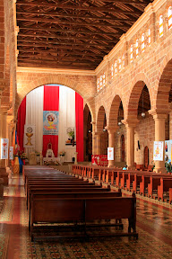 Inside the church off the main square.