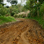 This is the, ahem, 'road' we had to go up in a jeep...we got out at one point to make it easier.