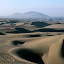 The desert is criss-crossed with buggy tracks, and unfortunately (especially near Huacachina) a bit too much litter. Bit hard for a garbage truck to do the rounds.