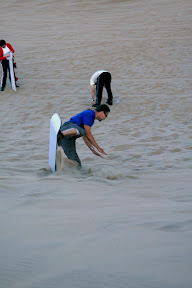 Oh and there we go. Pockets, trainers, and face all full of sand.