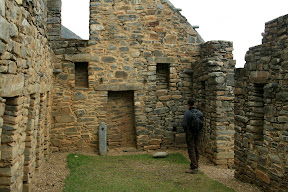 All you need is a ceiling and a roof and you're there. It is disappointing that the walls need to be held together with the modern aid of cement, but good they are there at all.