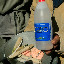 How a miner finishes his day, with four sticks of dynamite and some 96% alcohol!