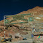 The entrance to the silver mine, with Cerro Rico (The Rich Mountain) in the background.