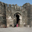 The imposing entrance and the first of many lines of defence before the actual citadel itself.