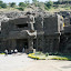 Now entering Ellora caves, this is the entrance to Kailash temple.