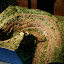 A model of the caves, which were only rediscovered about two hundred years ago by East India Trading Company Troops.
