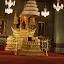 Another wonderfully golden throne inside Amarindra Winitchai hal.