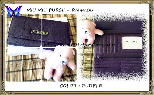 MIU MIU LADIES PURSE