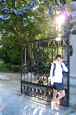 L'entrée du Vondel Park
