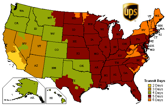 Shipping Map
