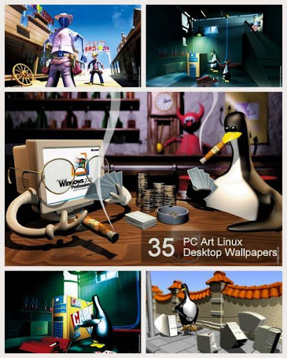 35 PC Art Linux Desktop Wallpaper Desktop Linux. 35 PC Art Linux Desktop