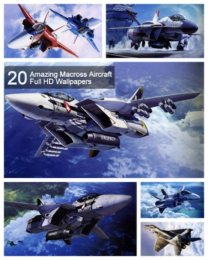 20 Amazing Macross Aircraft Full HD Wallpapers