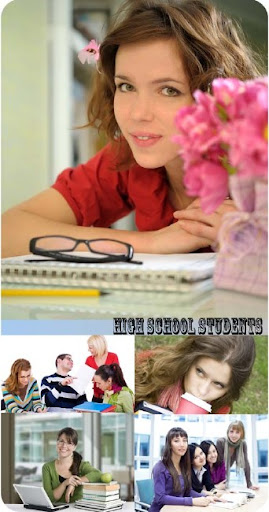 Stock Photo: High school students nicegfx.com
