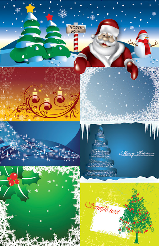 Winter background Vector nicegfx.com