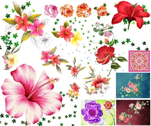 Feeria Flower PSD nicegfx.com