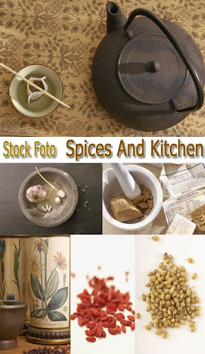 Stock Foto: Spices And Kitchen nicegfx.com