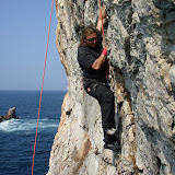 07/04/15 Escalada na Atalaia de Porcía (El Franco) Asturias