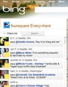 bing4sq Bing Prepare Search Results at Foursquare