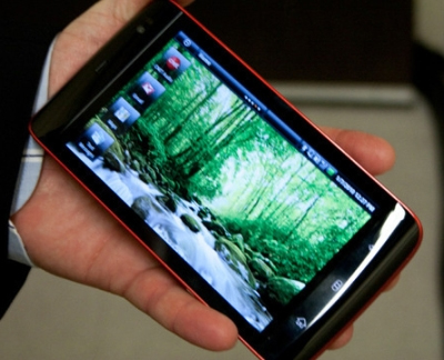 Dell Mini 5 Dell Mini 5 Streak, coming soon on AT & T network