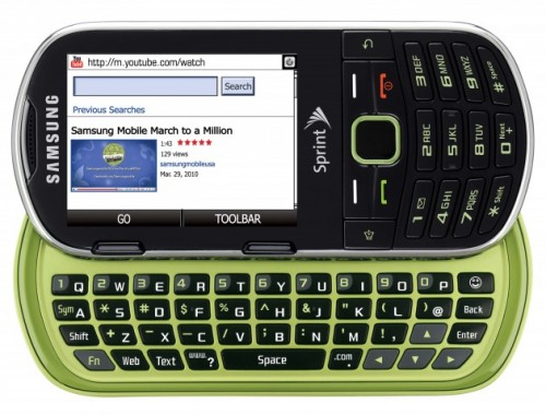 Samsung Intensity III QWERTY Slider, Release! sph m570 lim qwertyfront 630x479 e1275914779893 Samsung Intensity III QWERTY Slider, Release!