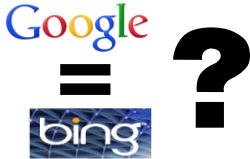 Google Bing1 Google So Similar Bing?