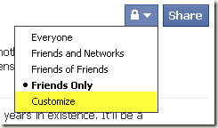 facebookstatushide thumb How to hide the Facebook status of certain persons