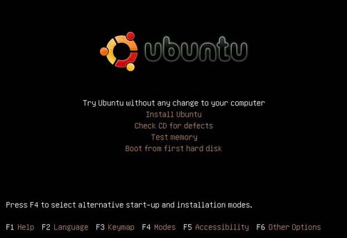 Ubuntu 80075219xf4 Linux Ubuntu 8.10 installation steps