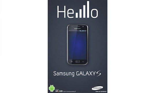 Samsung Galaxy S iPhone 4 Samsung Galaxy S ad, insinuating iPhone 4?
