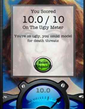 Ugly Meter for Measure your Face via iPhone Ugly Meter for Measure your Face via iPhone