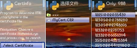 certinfo How to hack phones Symbian S60 3rd Edition v.2.03 Easiest With HelloOx (in a test at the Nokia 5320 XpressMusic)