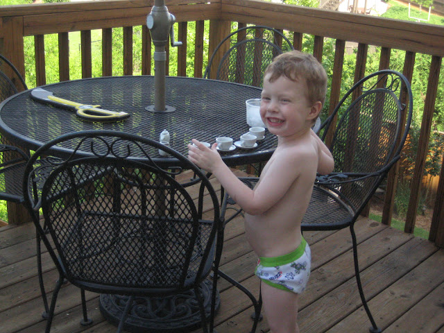 Tea and undies - a man of faith