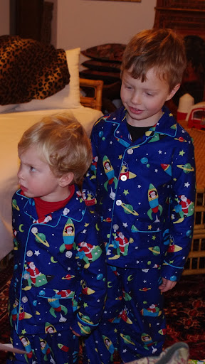 Brothers in PJs