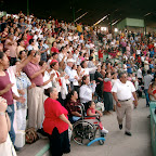 Durango Mexico Stadium Crusade worship time.jpg