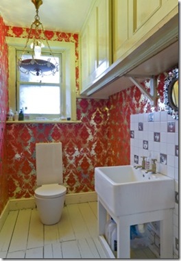 Casa de Valentina - via ShootFactory - Casa Londrina - lavabo vermelho Casa de Valentina - via ShootFactory - Casa Londrina - lavabo vermelho