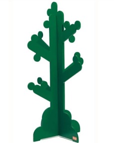 Wooden Clothes Tree in Green