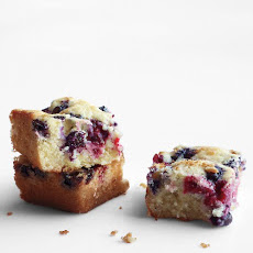 Coconut-Lime Berry Cake