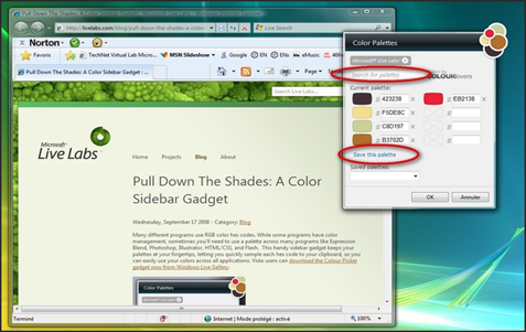 color palettes