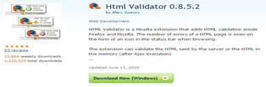 html validator