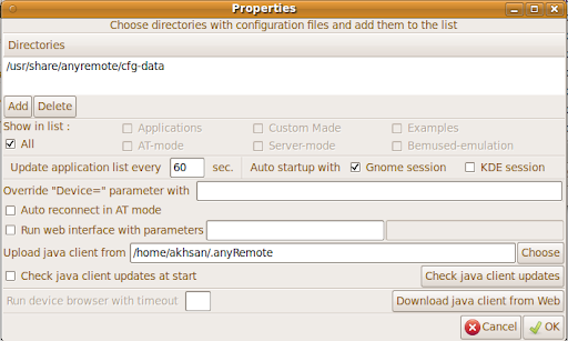 properties ganyremote