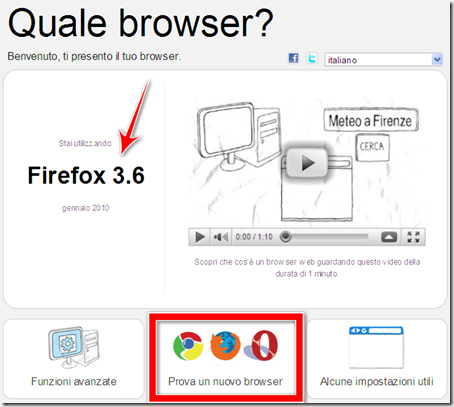 quale versione browser web sto utilizzando internet quale versione browser web sto utilizzando internet