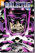 «Galactus», ser que habita en el cosmos desde antes de su creación en el «Big Bang», equivalente a lo que desde un punto de vista místico se le llamaría Dios y habitual en los cómics de supeheroes «Galactus», ser que habita en el cosmos desde antes de su creación en el «Big Bang», equivalente a lo que desde un punto de vista místico se le llamaría Dios y habitual en los cómics de supeheroes