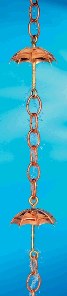 Japanese rain chain