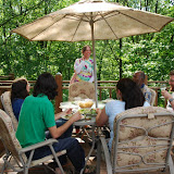 Steve and Emily's going away party