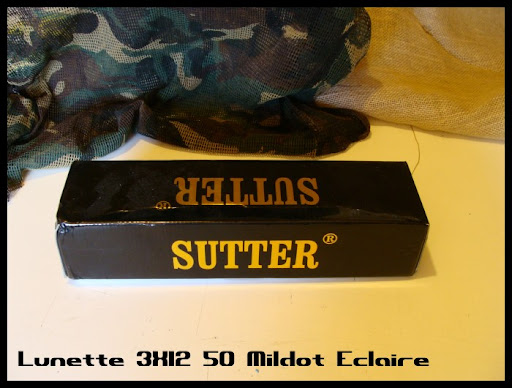 REVIEW] Lunette 3x12 - 50 Mildot Eclairé SUTTER! - Sniperland