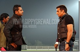 gippy grewal with jimmy shergill in punjabi film mel kara de rabba