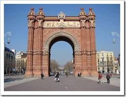 Arc de Triomf Barcelona