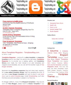 templates magazine, blogger templates, magazine templates