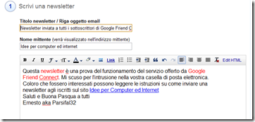 newsletter-google-friend-connect